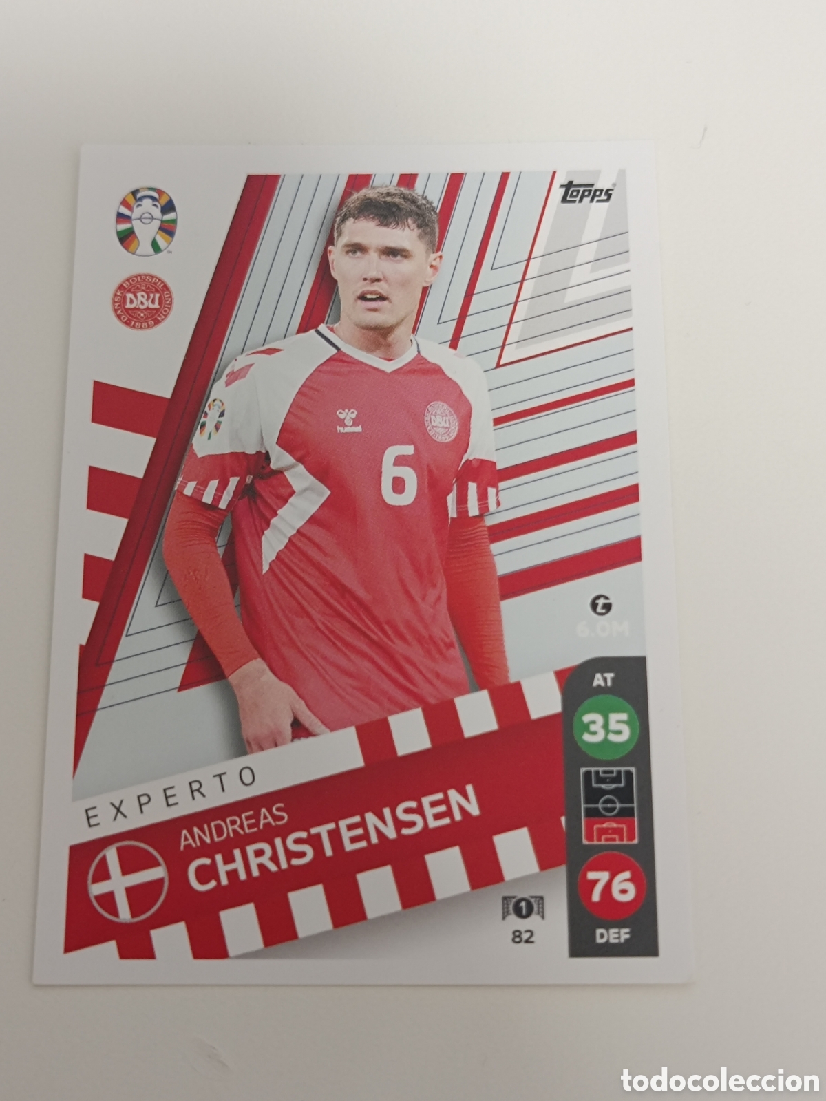 Cartes &agrave; collectionner de Football: Match attax topps Eurocopa 2024 lidl christensen 82
