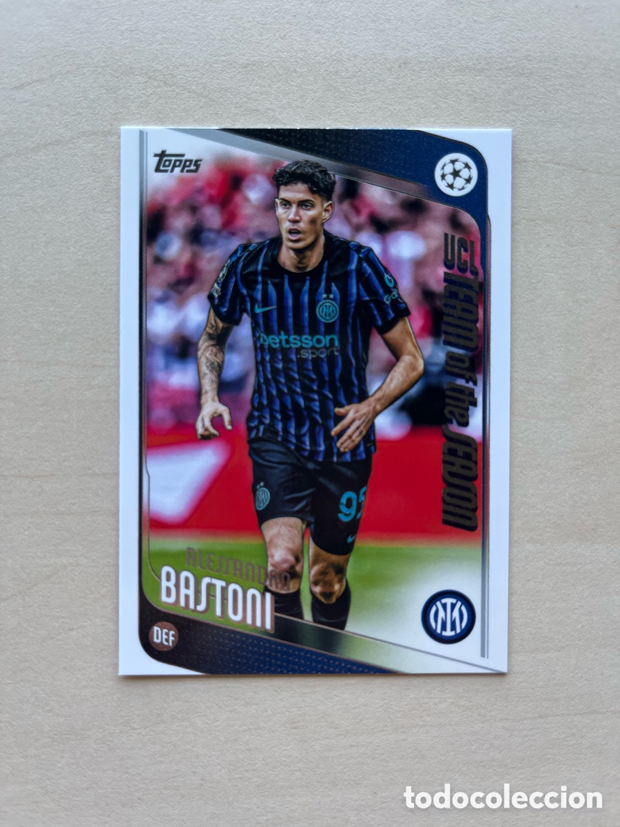 Cromos de Futebol: Bastoni Topps Flagship 2025-26 - Inter Milan