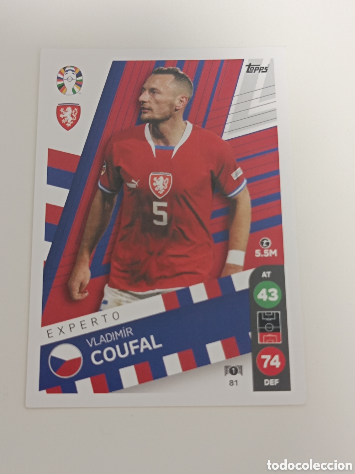 Cromos de Futebol: Match attax topps Eurocopa 2024 lidl coufal 81