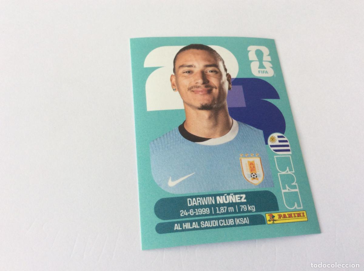 Cromos de Futebol: URU17 URU 17 Darwin N&uacute;&ntilde;ez Uruguay Sticker Cromo FIFA World Cup 2026 26 Panini Mundial