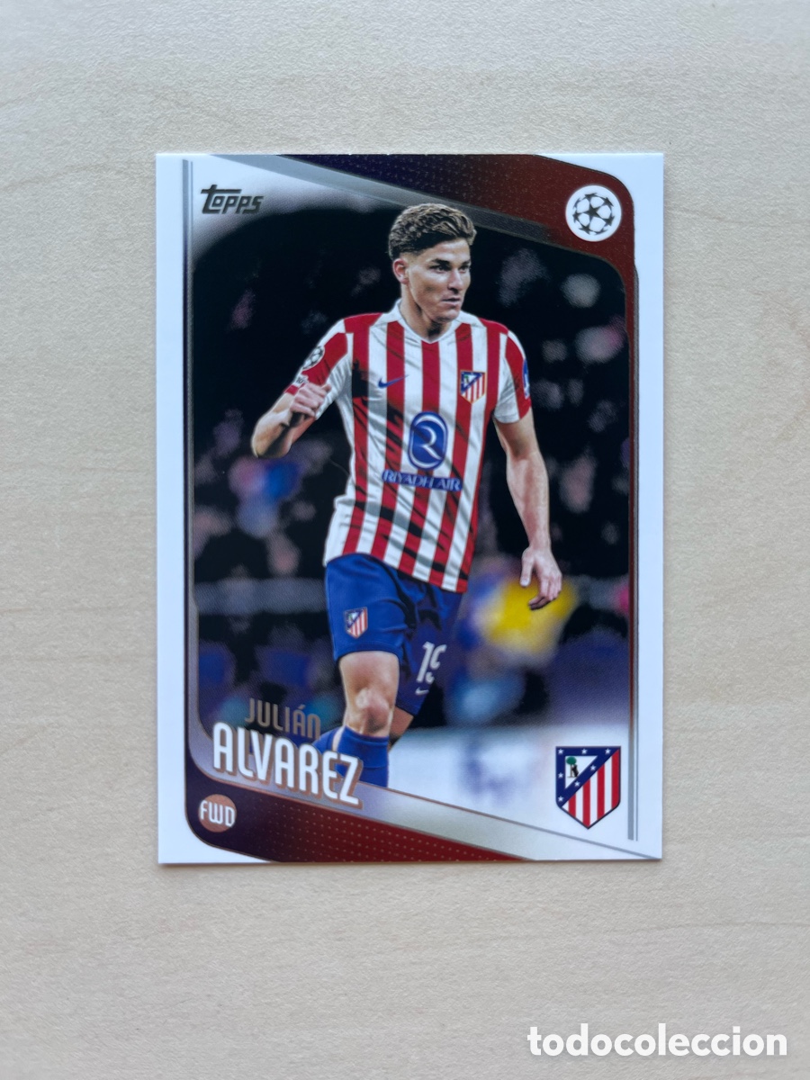 Cromos de Futebol: Juli&aacute;n &Aacute;lvarez Topps Flagship 2025-26 - Atl&eacute;tico de Madrid