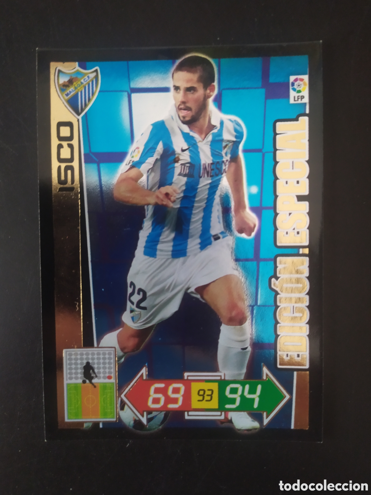 Cromos de f&uacute;tbol: Adrenalyn 2012 2013 12 13 panini Isco edici&oacute;n especial Malaga