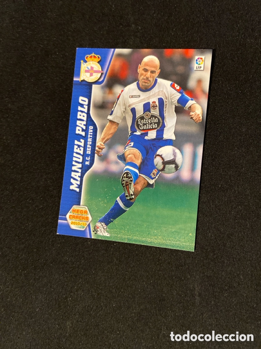 Cromos de f&uacute;tbol: MANUEL PABLO 75 (DEPORTIVO CORU&Ntilde;A)