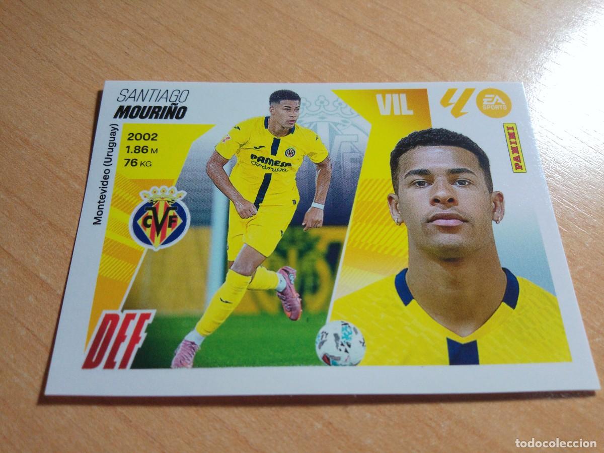 Cromos de f&uacute;tbol: MOURINHO FICHAJE 30 DEL VILLARREAL 25 26 LIGA ESTE 2025 2026 NUEVO