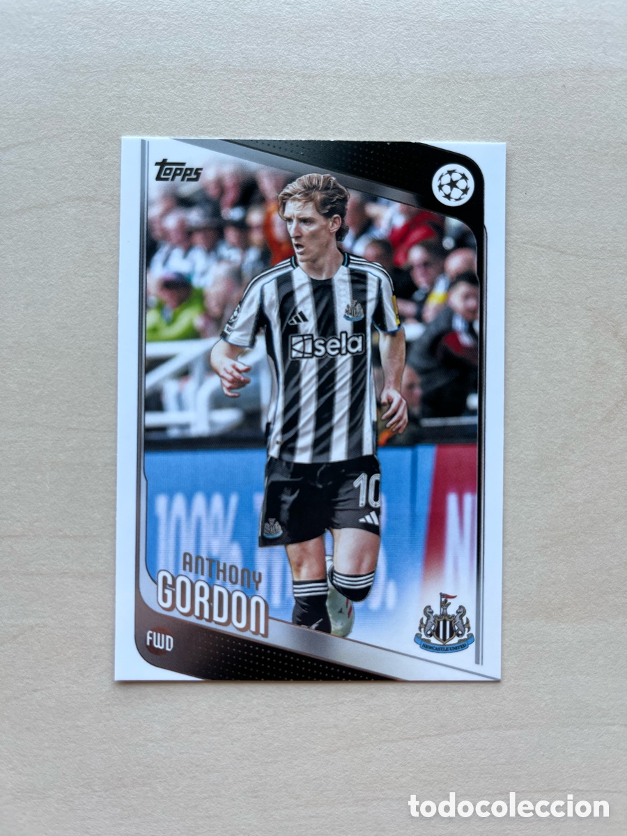 Cromos de f&uacute;tbol: Anthony Gordon Topps Flagship 2025-26 - Newcastle