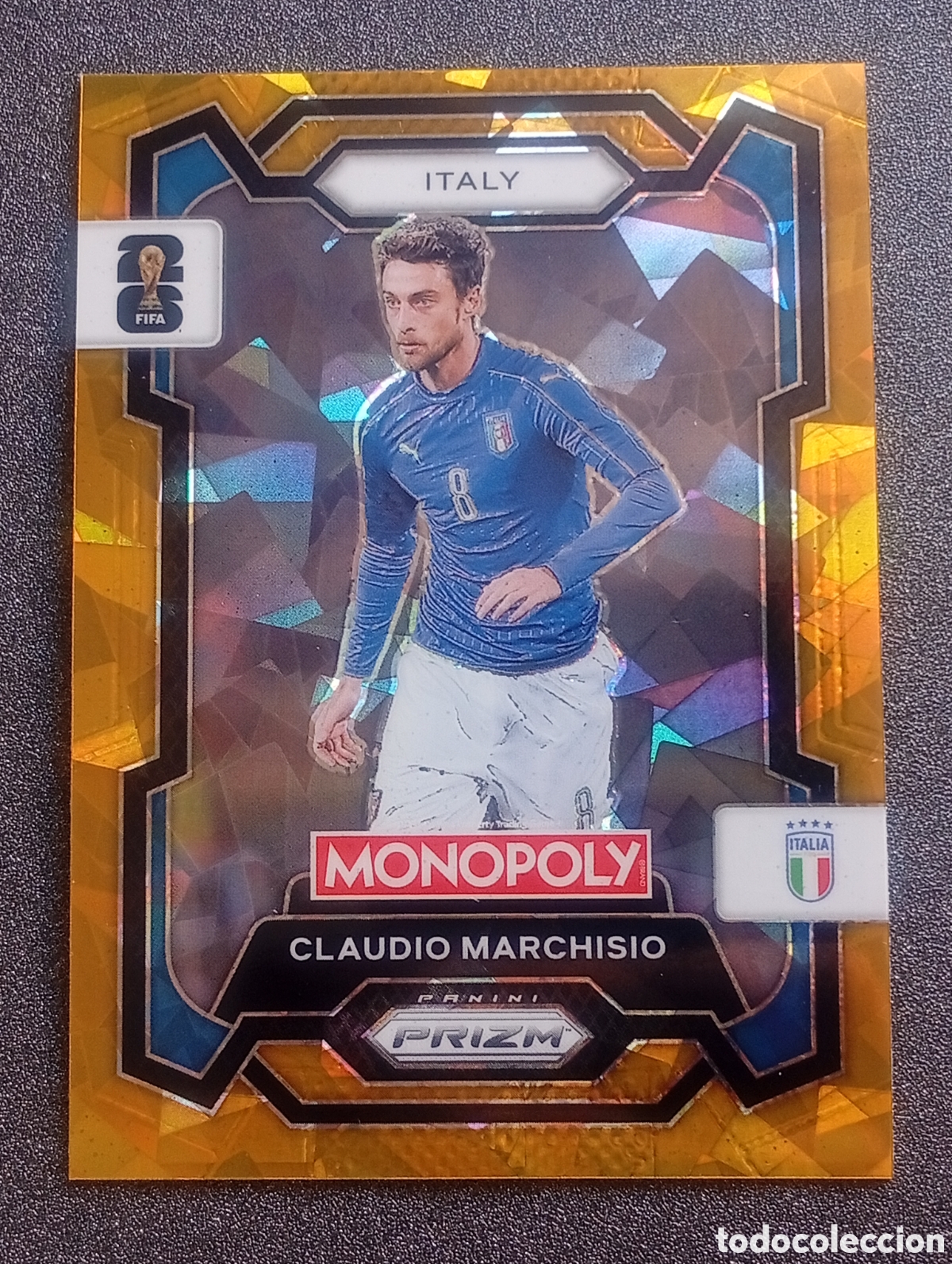 Cromos de f&uacute;tbol: 38 prizm paralela cracked Marchisio ITALIA Italy MONOPOLY FIFA 2026 WORLD CUP MUNDIAL ADRENALYN IT