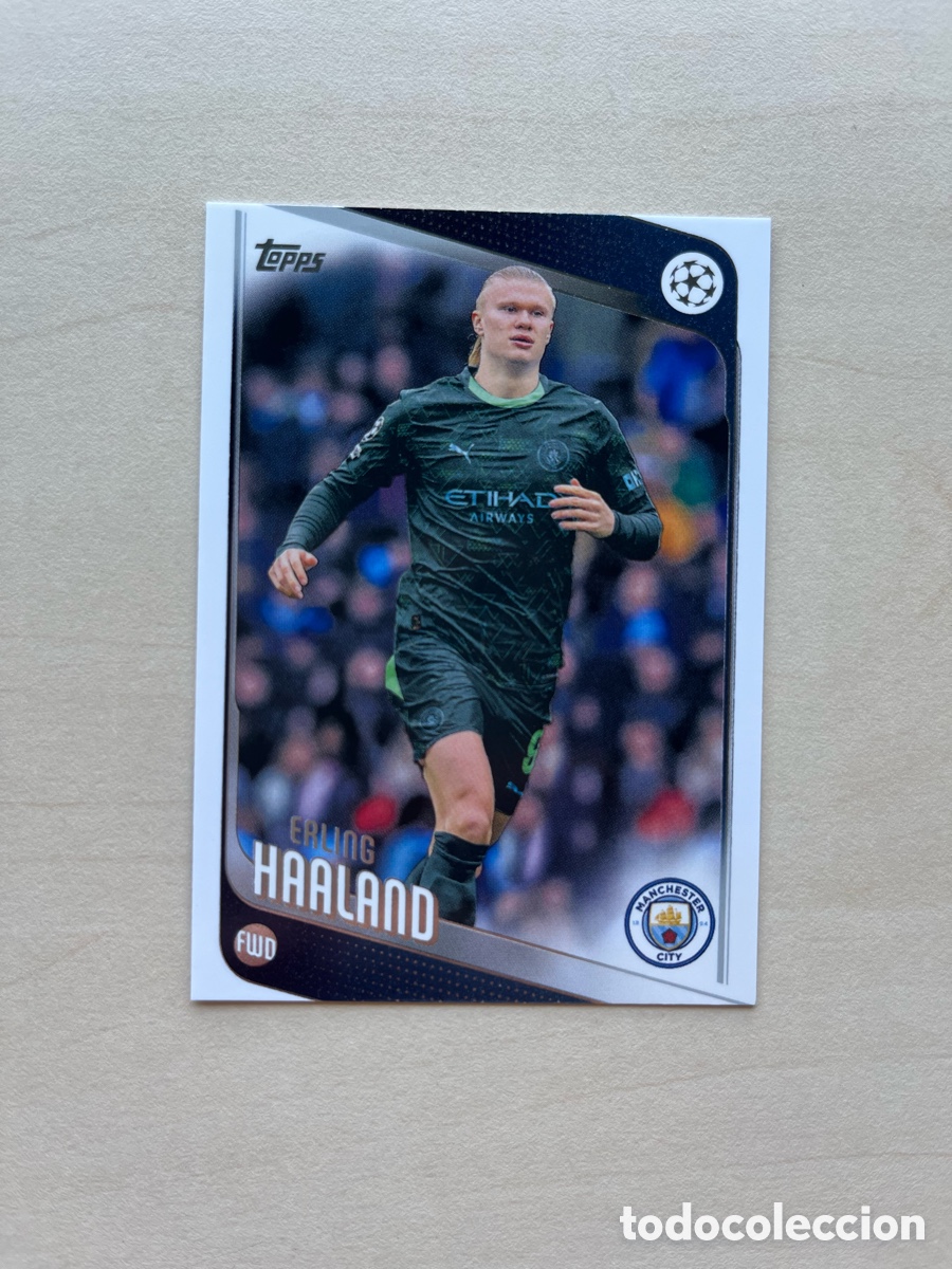 Fu&szlig;ball-Sticker: Haaland Topps Flagship 2025-26 - Manchester City