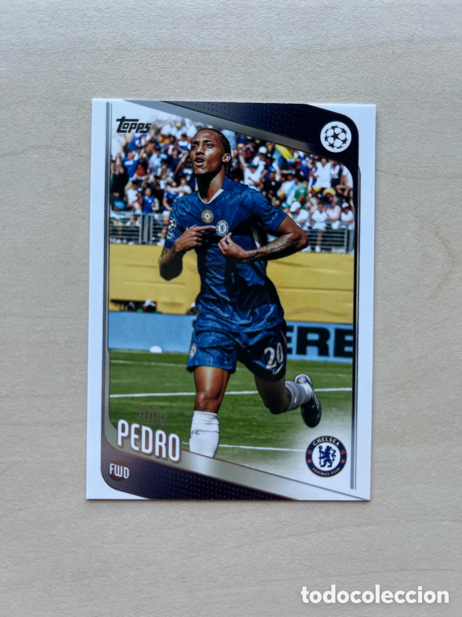 Figurine di Calcio: Jo&atilde;o Pedro Topps Flagship 2025-26 - Chelsea