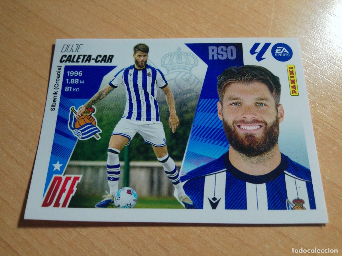 Cromos de f&uacute;tbol: CALETA CAR FICHAJE 29 DE LA REAL SOCIEDAD 25 26 LIGA ESTE 2025 2026 NUEVO