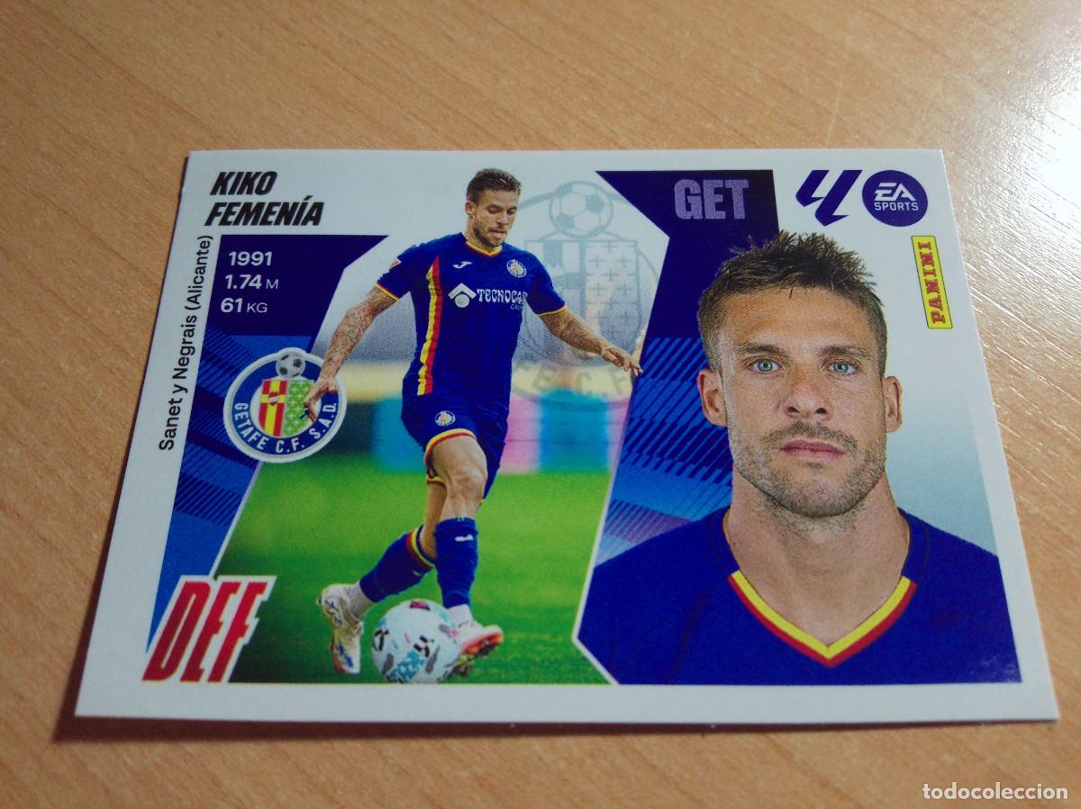 Cromos de f&uacute;tbol: KIKO FEMENIA FICHAJE 23 DEL GETAFE 25 26 LIGA ESTE 2025 2026 NUEVO