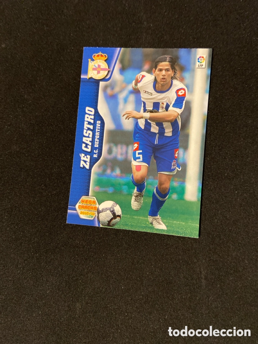 Cromos de f&uacute;tbol: ZE CASTRO 80 (DEPORTIVO CORU&Ntilde;A)