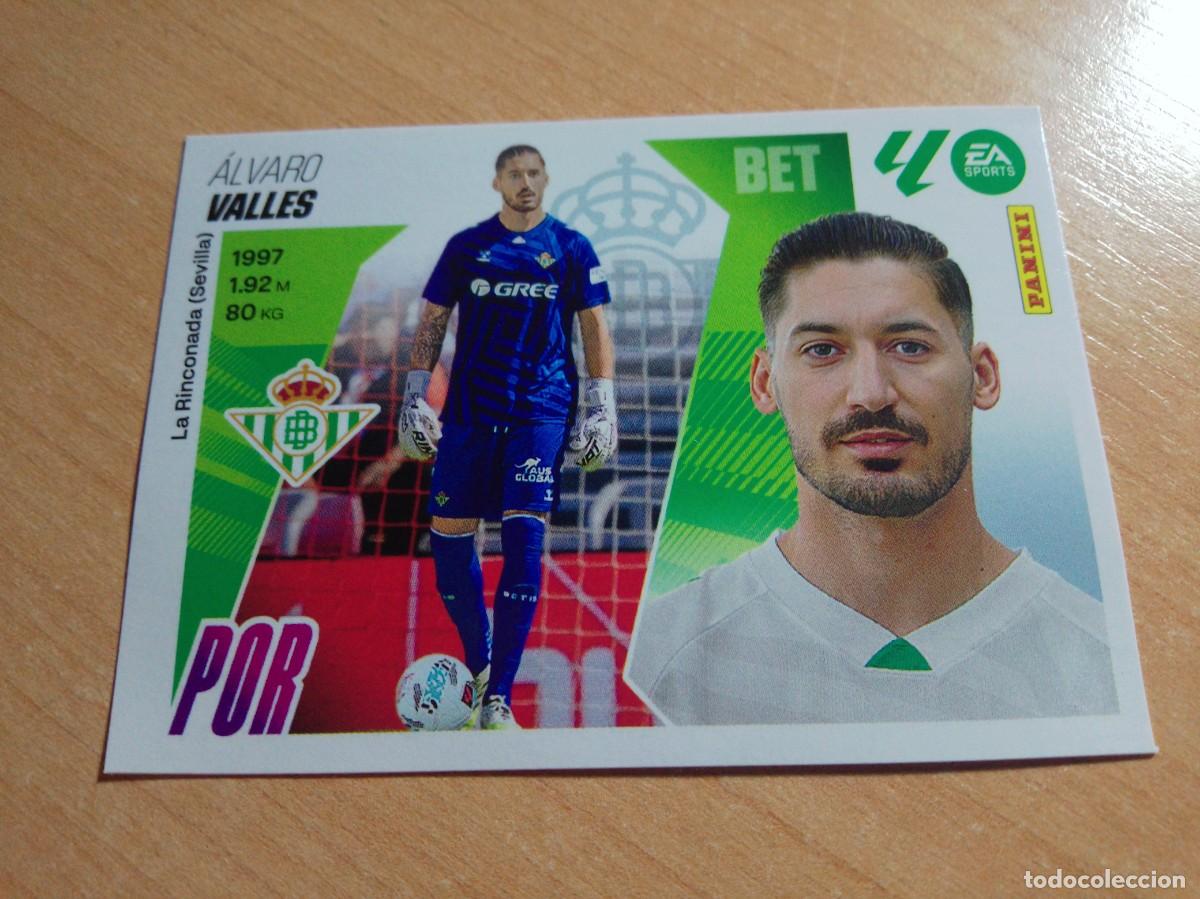 Cromos de f&uacute;tbol: VALDES FICHAJE 21 DEL BETIS 25 26 LIGA ESTE 2025 2026 NUEVO