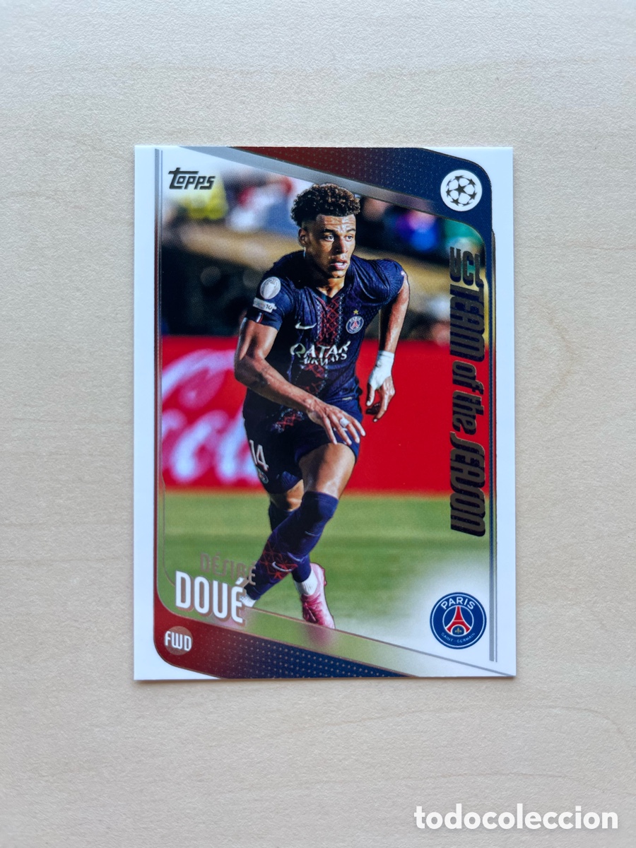 Cromos de f&uacute;tbol: Dou&eacute; Topps Flagship 2025-26 - PSG