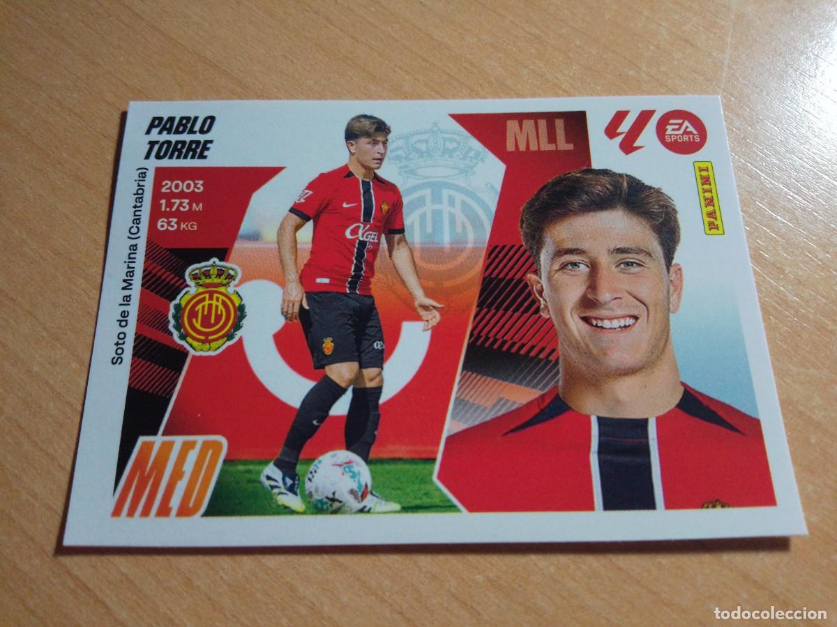 Cromos de f&uacute;tbol: PABLO TORRE FICHAJE 12 DEL MALLORCA 25 26 LIGA ESTE 2025 2026 NUEVO