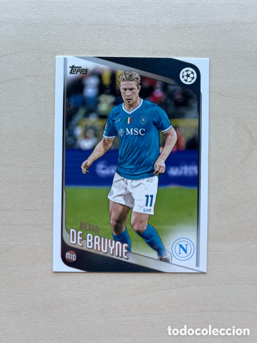 Cromos de f&uacute;tbol: De Bruyne Topps Flagship 2025-26 - N&aacute;poles