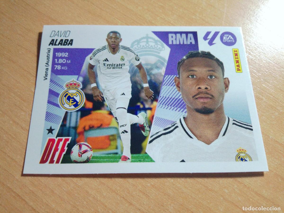 Cromos de f&uacute;tbol: 9 ALABA DEL REAL MADRID 25 26 LIGA ESTE 2025 2026 NUEVO