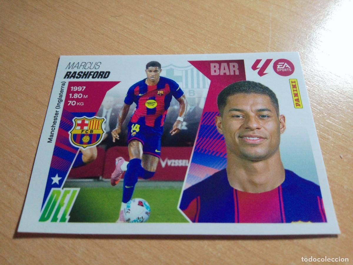 Cromos de f&uacute;tbol: RASHFORD FICHAJE 20 DEL BARCELONA 25 26 LIGA ESTE 2025 2026 NUEVO