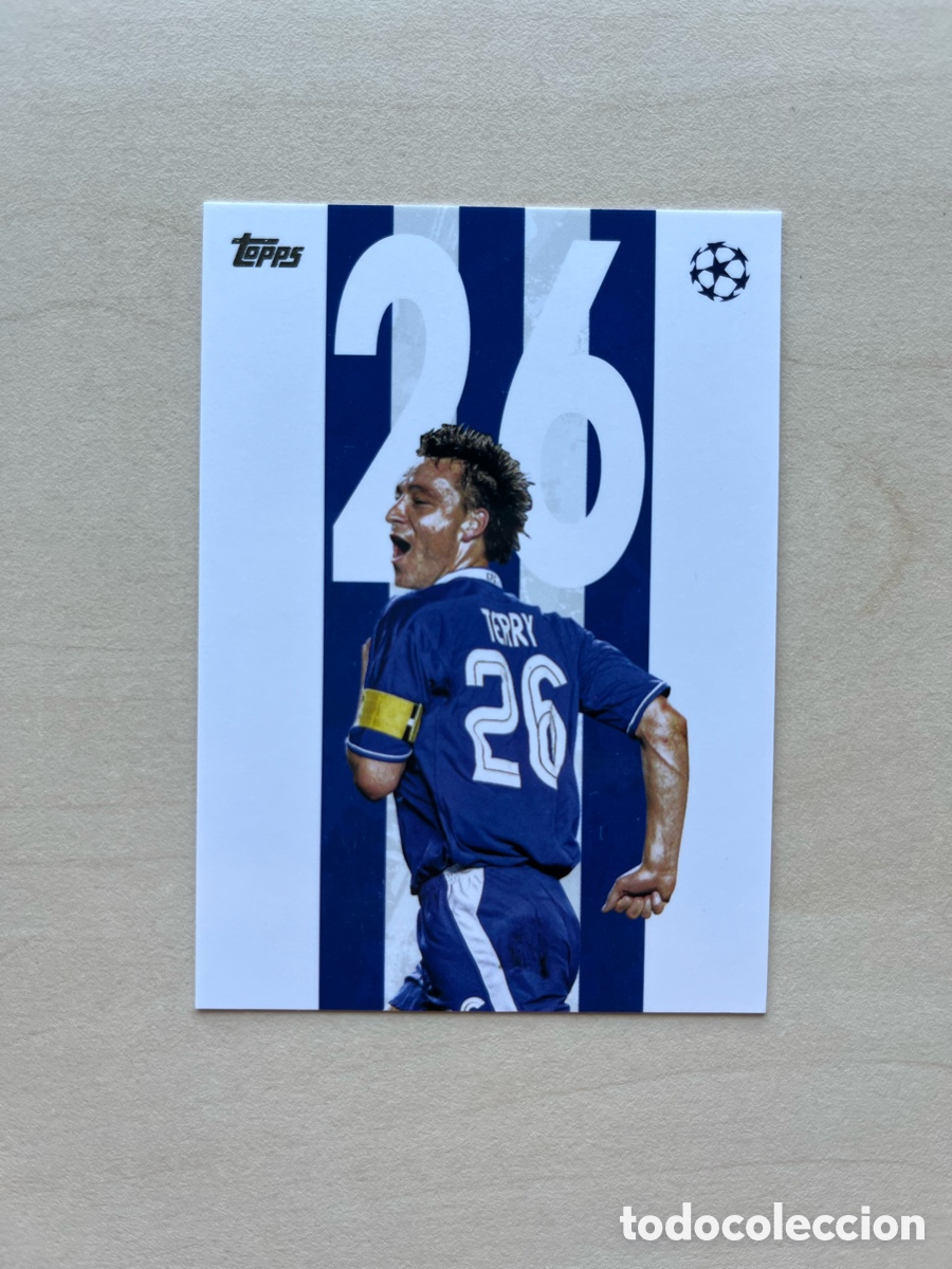 Fu&szlig;ball-Sticker: John Terry Capitan Topps Flagship 2025-26 - Chelsea