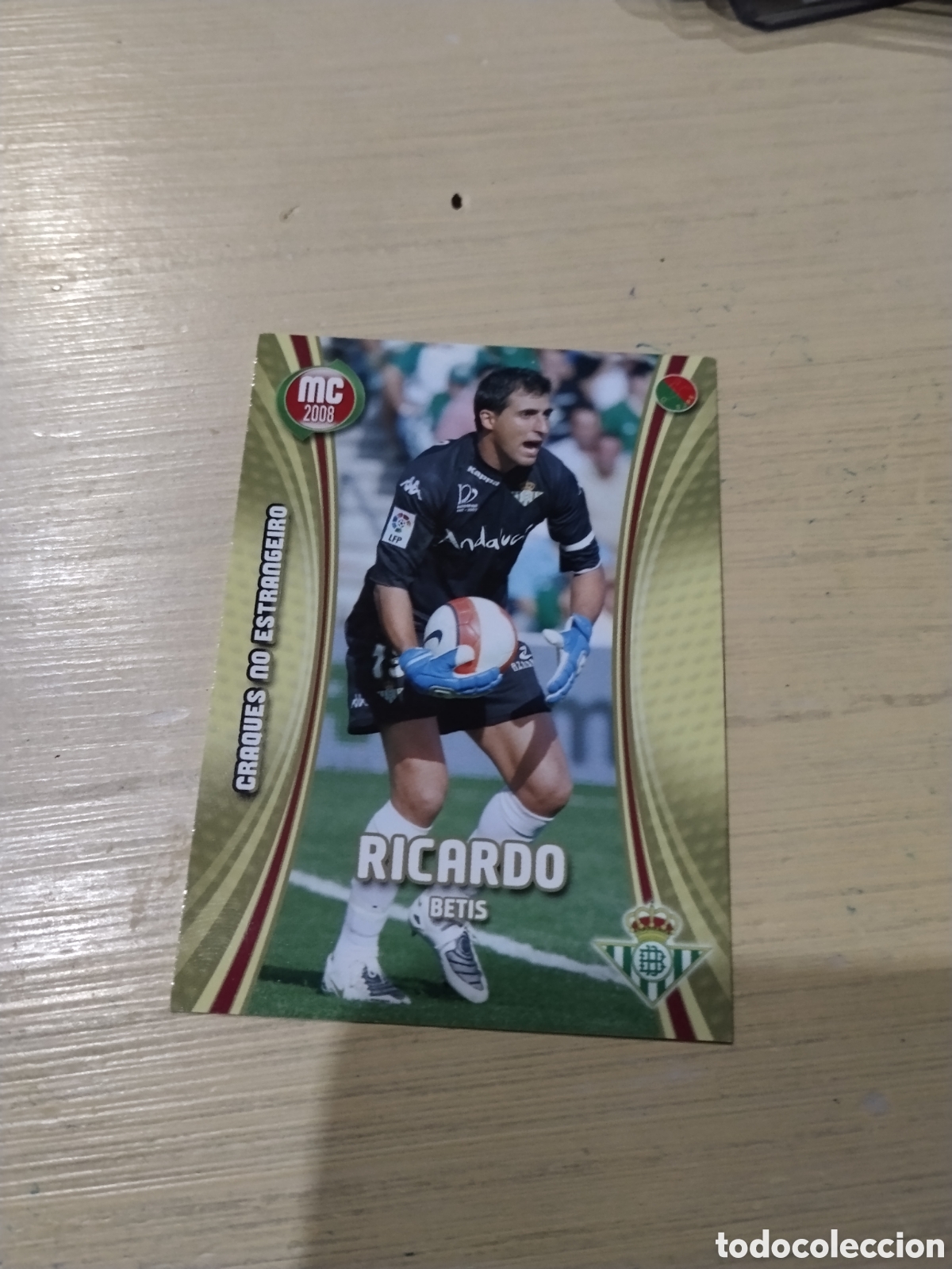 Cromos de f&uacute;tbol: MC 2008 - PORTUGAL ( CRAQUES NO ESTRANGEIRO ) RICARDO - REAL BETIS