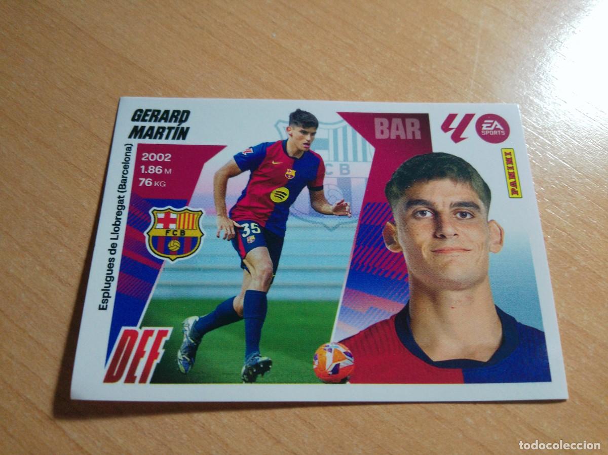 Cromos de f&uacute;tbol: 10 B GERARD MARTIN DEL BARCELONA 25 26 LIGA ESTE 2025 2026 NUEVO