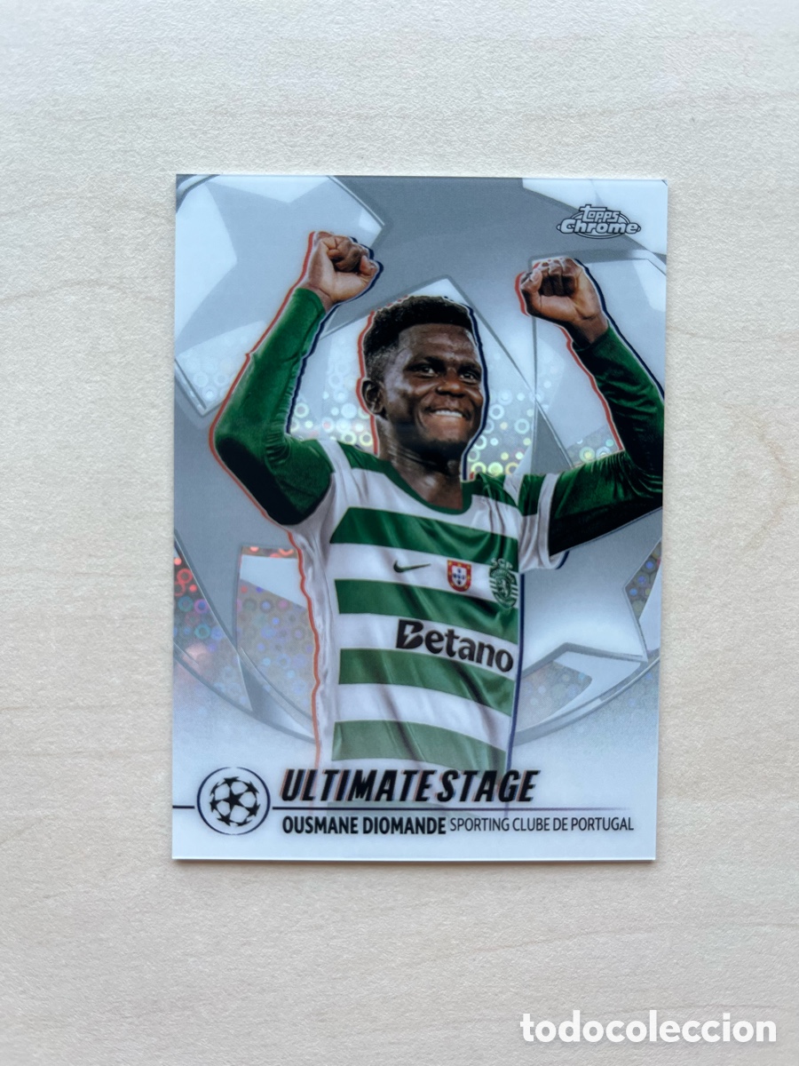 Figurine di Calcio: Diomande Ultimate Stage Chrome Topps Flagship 2025-26 - Sporting Club