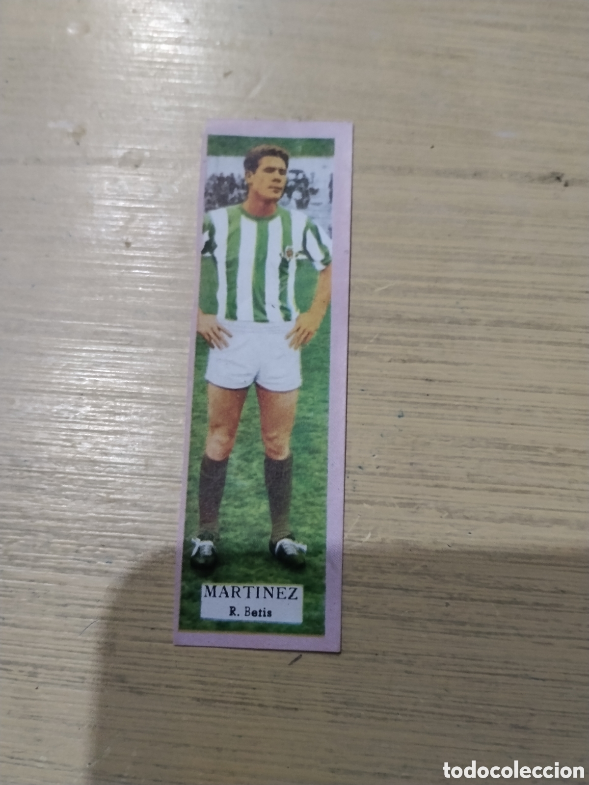 Cromos de f&uacute;tbol: MARTINEZ ( REAL BETIS ) - RIVALES DEL FUTBOL - ED. TRIUNFO 1963-64