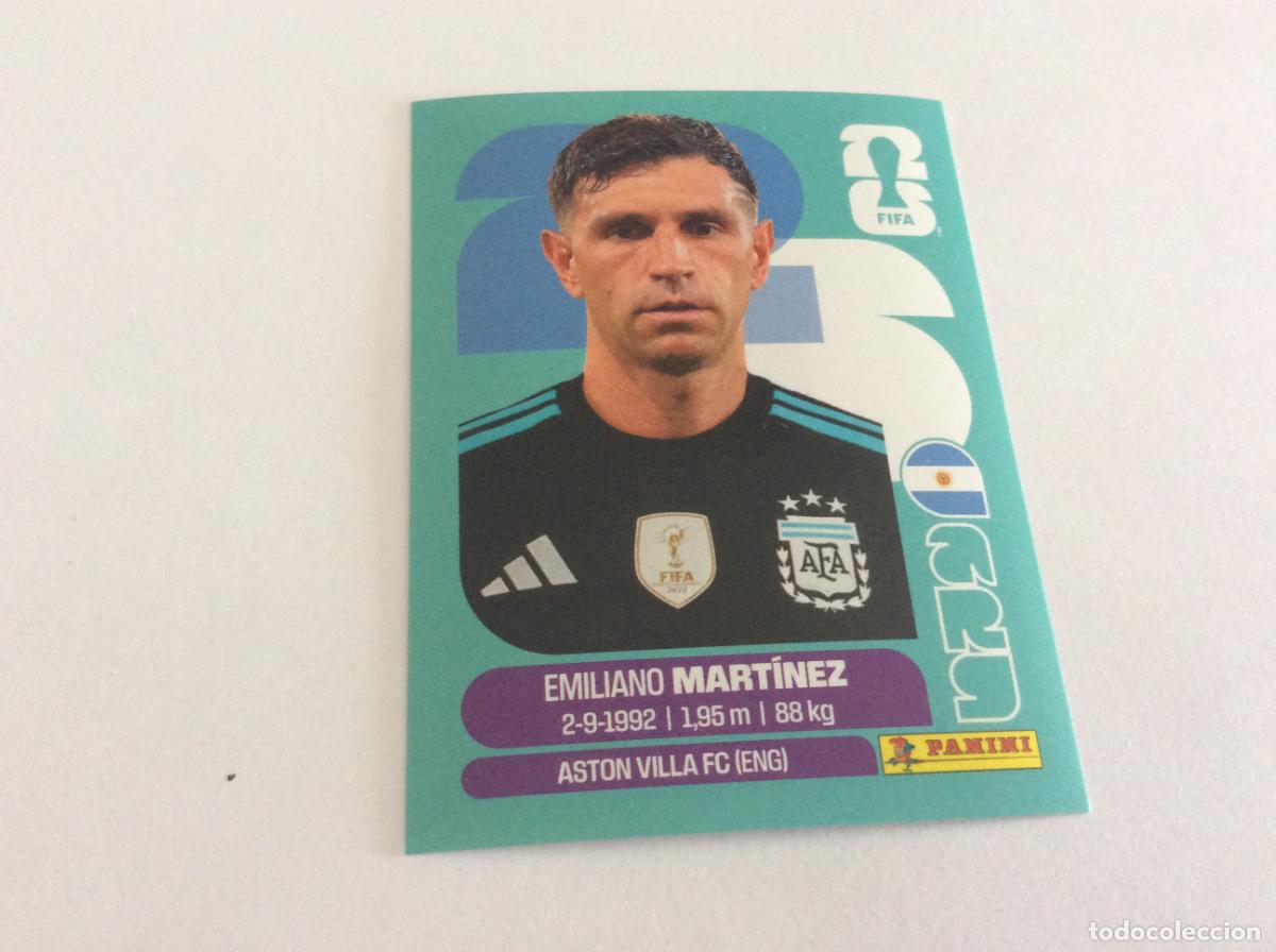 Cromos de f&uacute;tbol: ARG2 ARG 2 Emiliano Martinez Argentina Sticker Cromo FIFA World Cup 2026 26 Panini Mundial