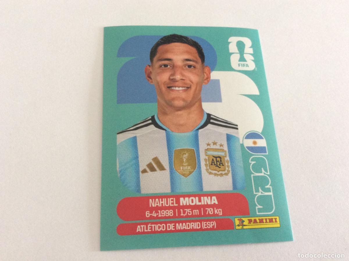 Cromos de f&uacute;tbol: ARG3 ARG 3 Nahuel Molina Argentina Sticker Cromo FIFA World Cup 2026 26 Panini Mundial