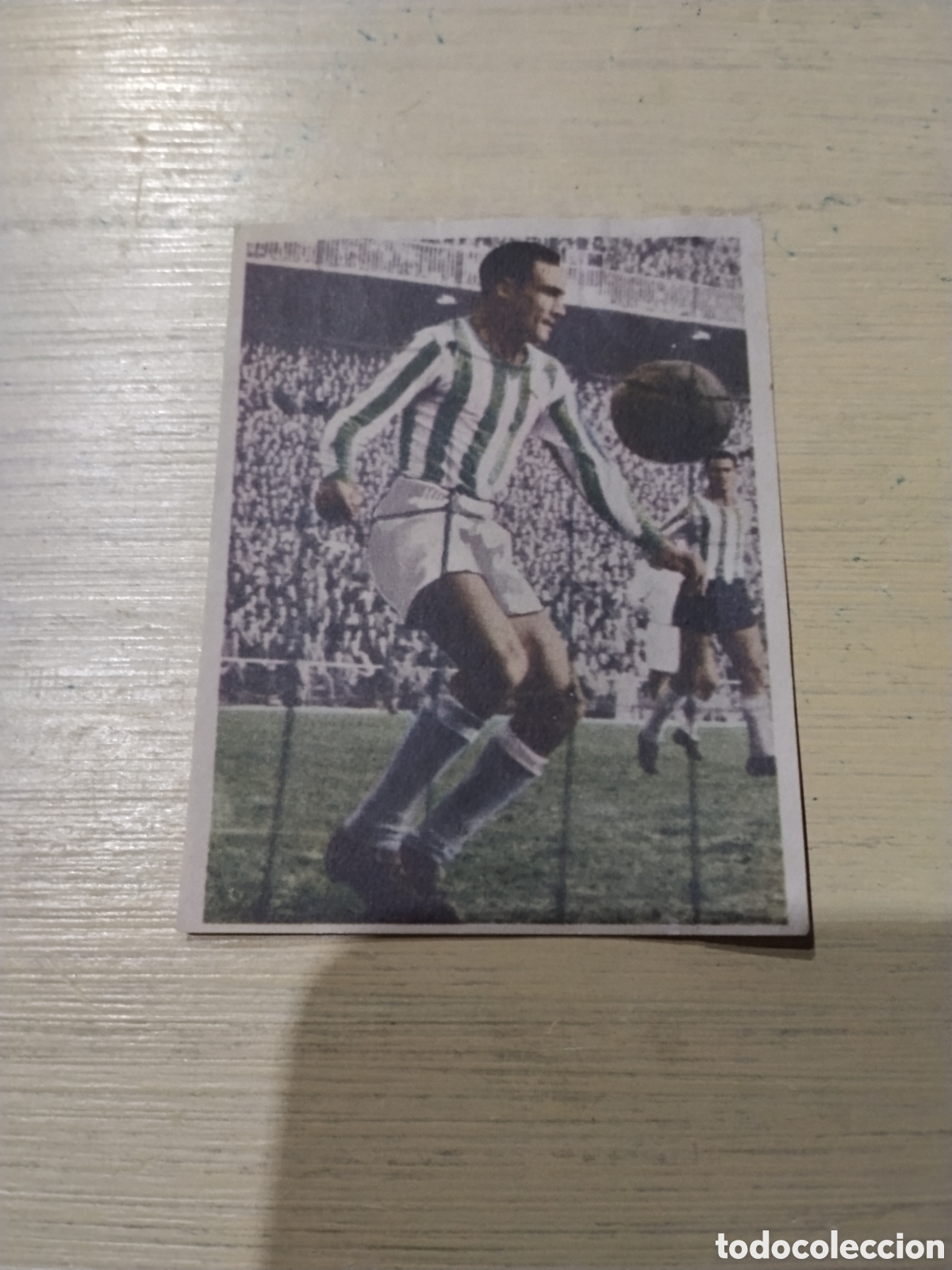 Cromos de f&uacute;tbol: Eusebio Rios - Editorial Triunfo Futbol y Ases en Acci&oacute;n 1959-60 ( despegado )