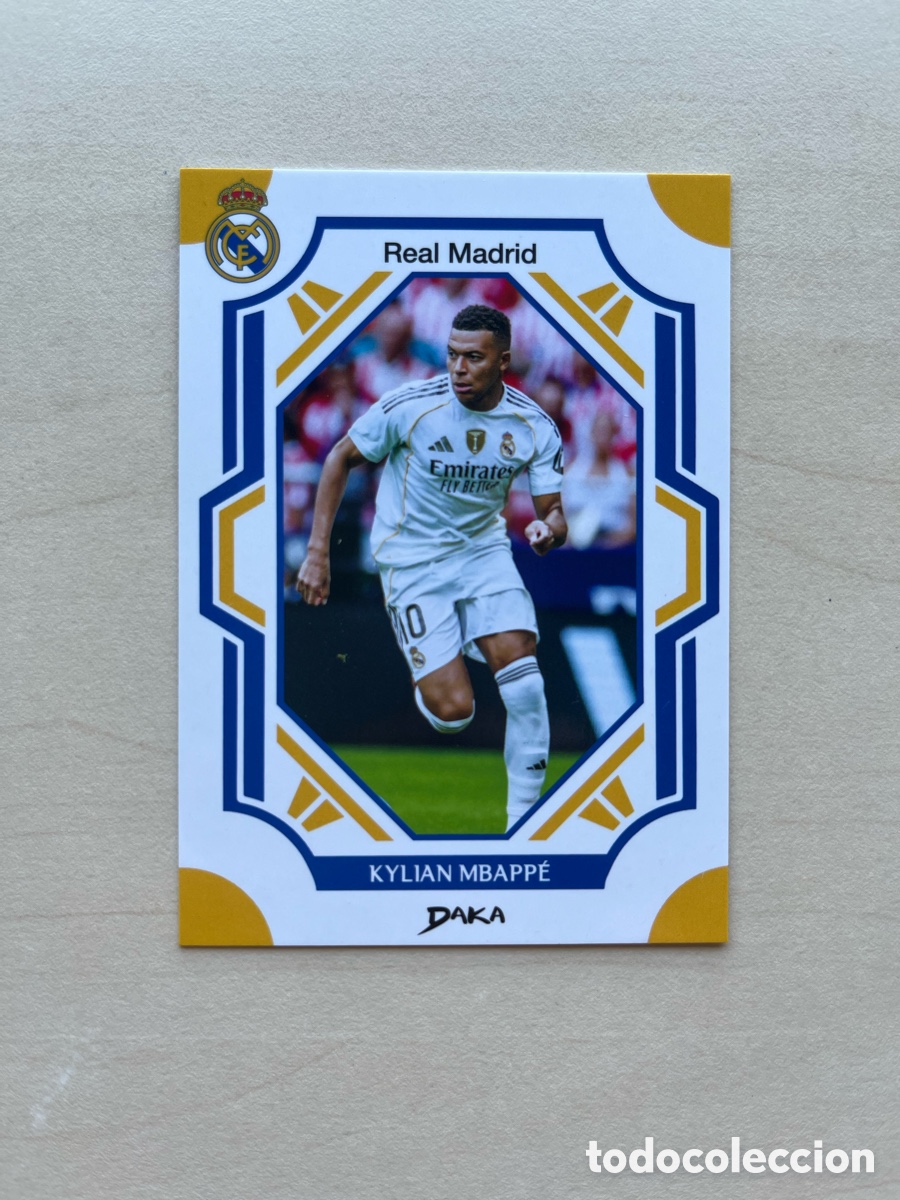 Cromos de f&uacute;tbol: Mbapp&eacute; #1-B Daka Real Madrid 2025-26