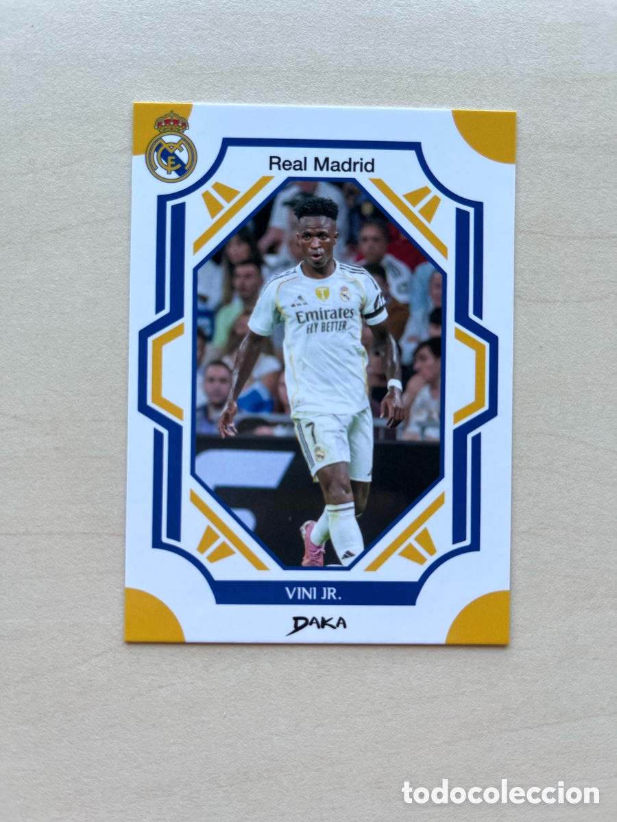 Cromos de f&uacute;tbol: Vini Jr #2-B Daka Real Madrid 2025-26