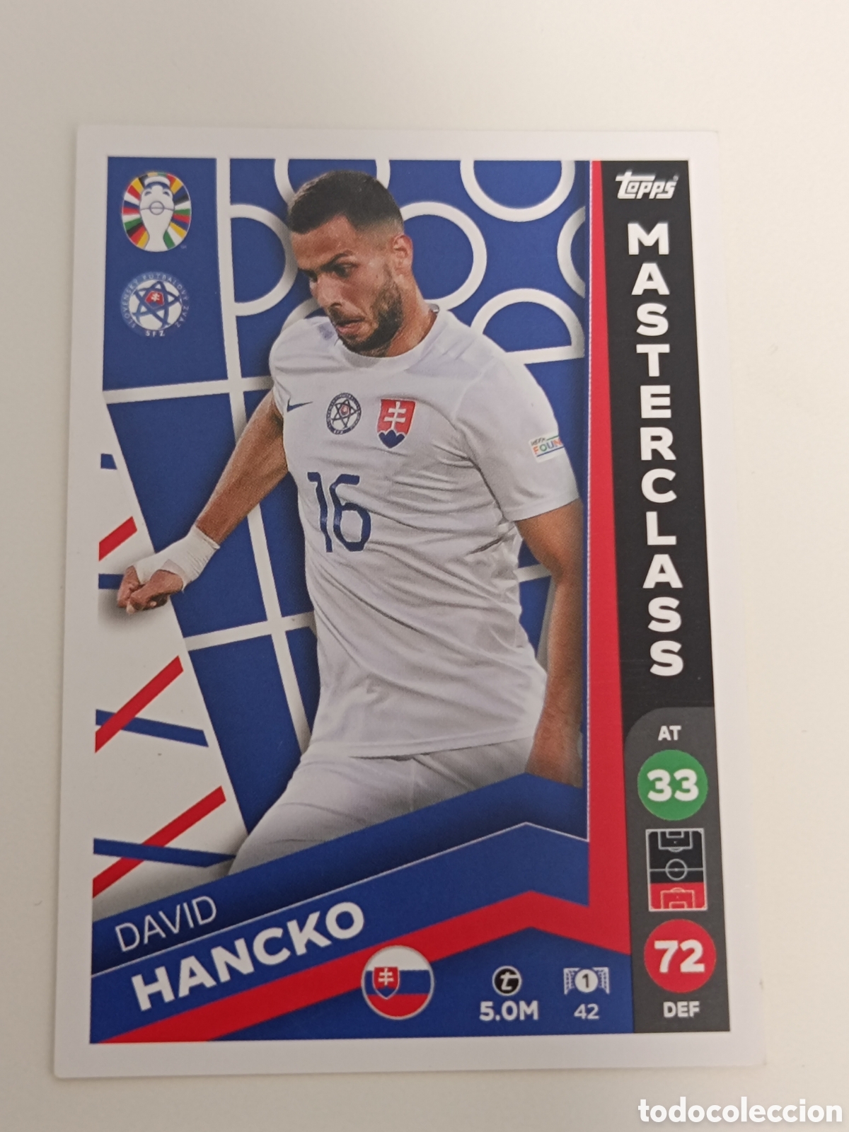 Cromos de f&uacute;tbol: Match attax topps Eurocopa 2024 lidl hancho 42
