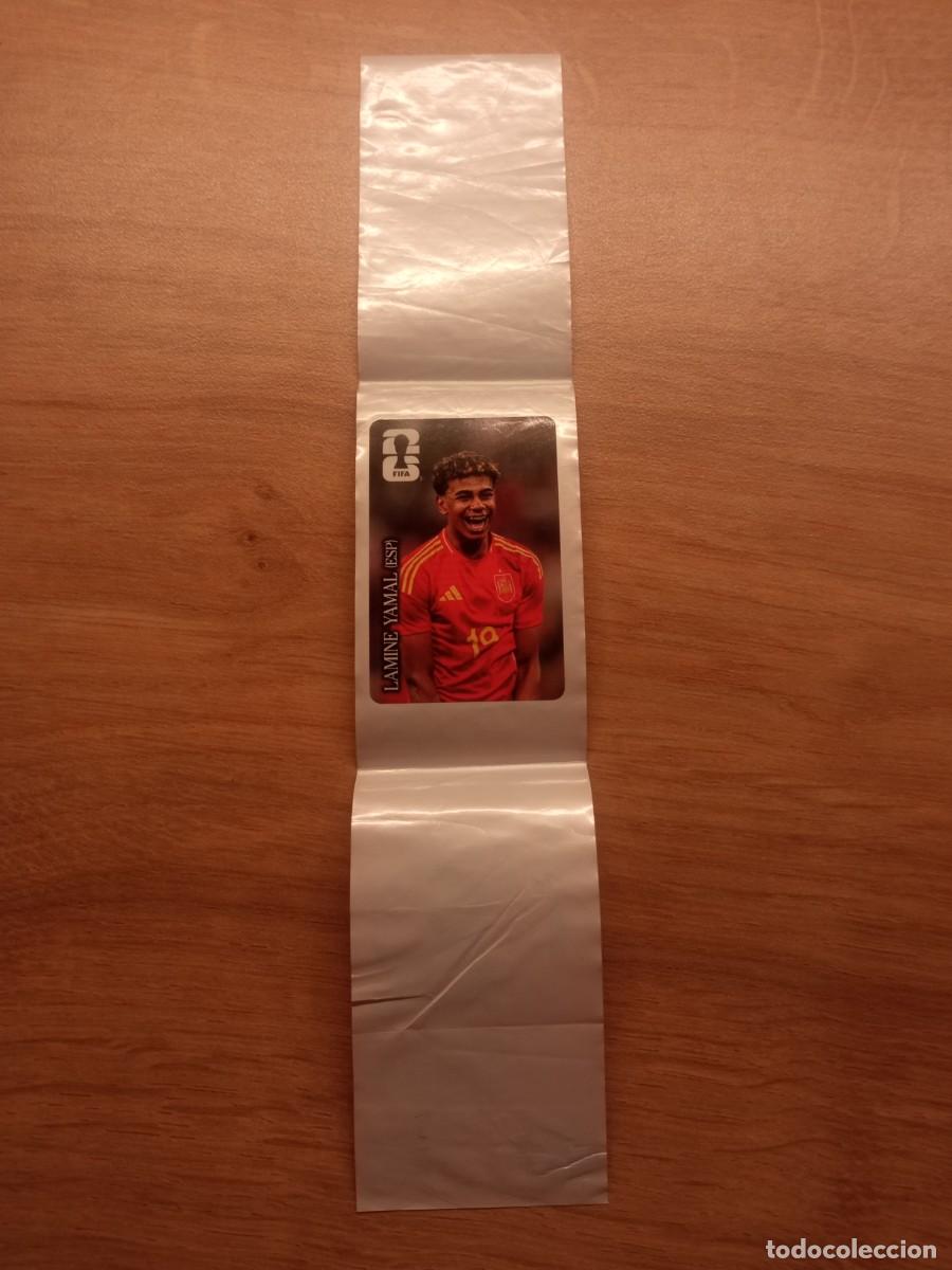 Cromos de f&uacute;tbol: LAMINE YAMAL CROMO STICKER PROMOCI&Oacute;N COCA-COLA VERSI&Oacute;N ESPA&Ntilde;OLA PANINI MUNDIAL FIFA WORLD CUP 2026.