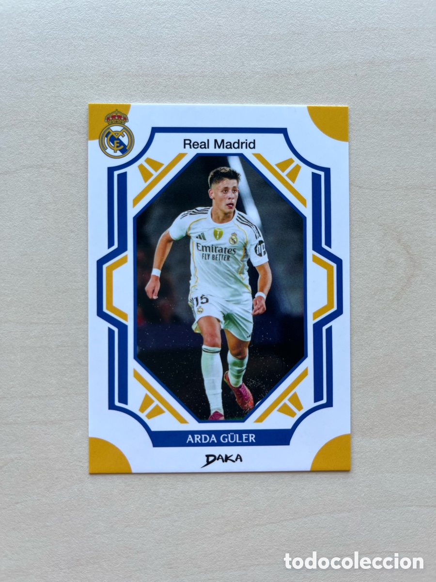 Cromos de f&uacute;tbol: Arda G&uuml;ler #7-B Daka Real Madrid 2025-26