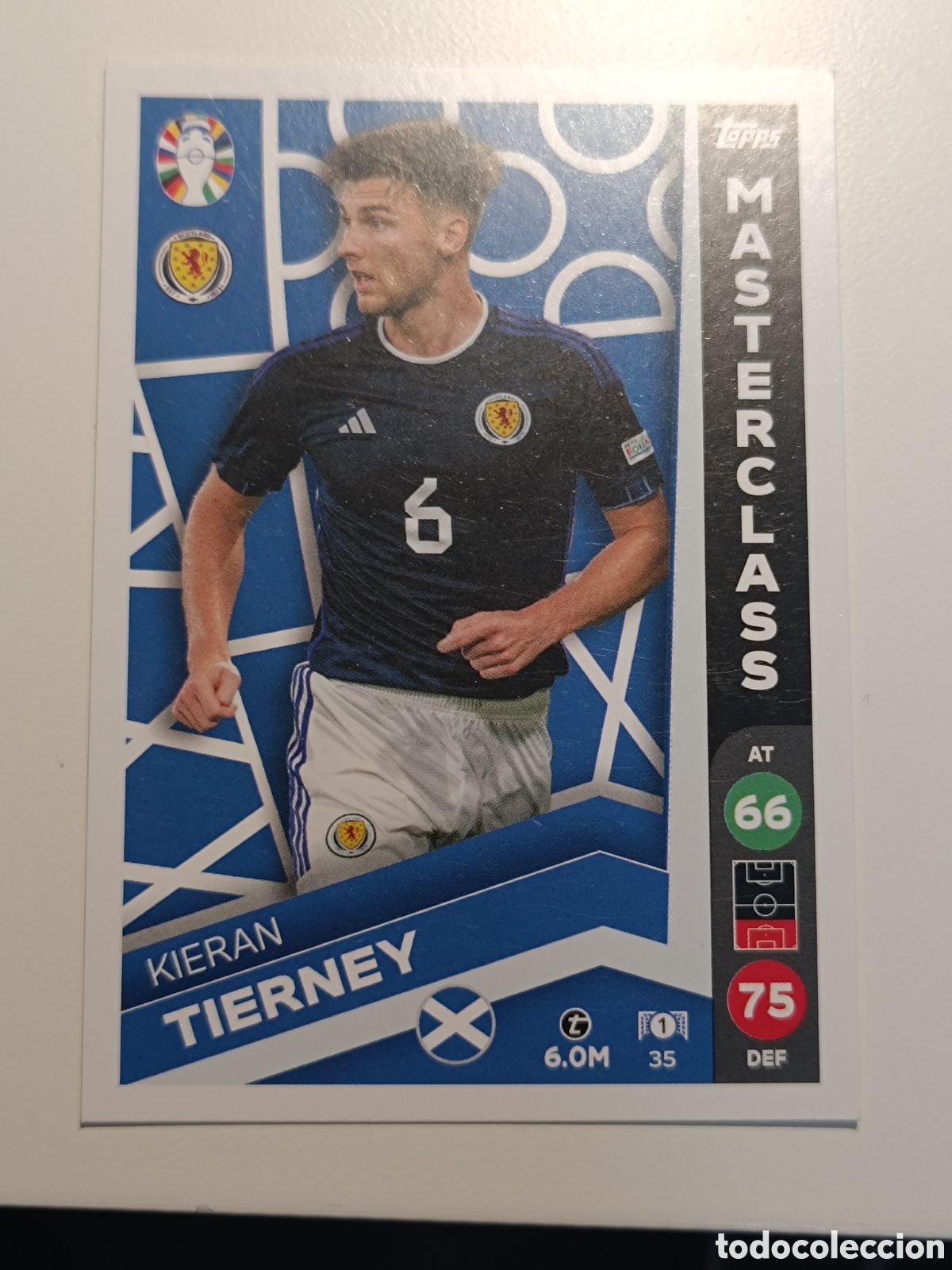 Cromos de f&uacute;tbol: Match attax topps Eurocopa 2024 lidl tierney 35