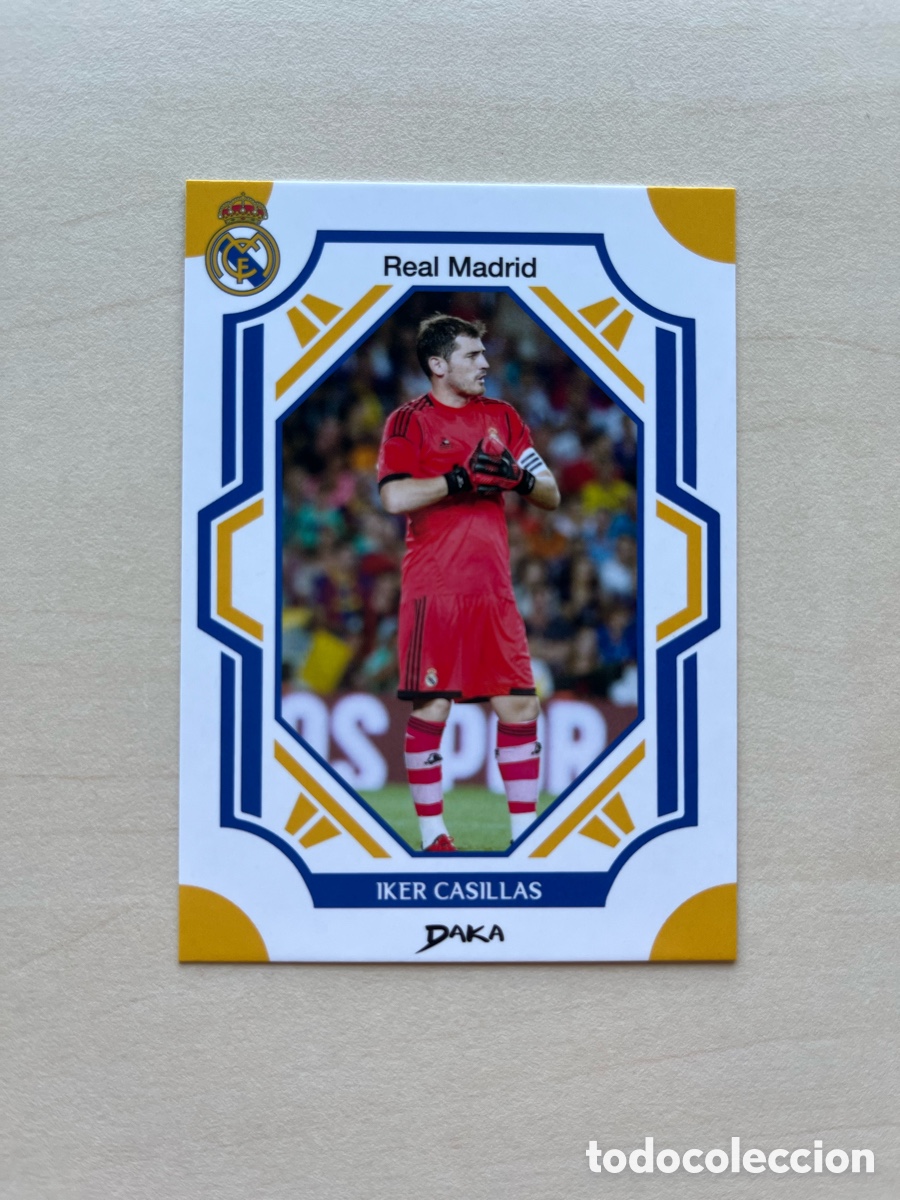 Cromos de f&uacute;tbol: Iker Casillas #26-B Daka Real Madrid 2025-26