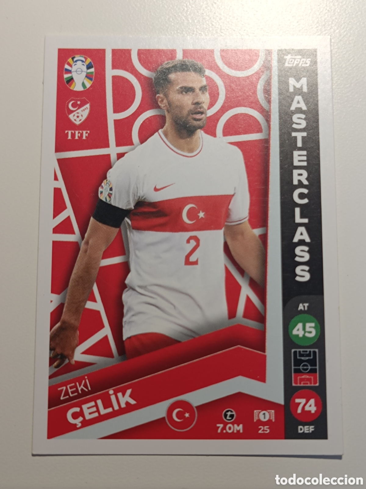 Cromos de f&uacute;tbol: Match attax topps Eurocopa 2024 lidl celik 29