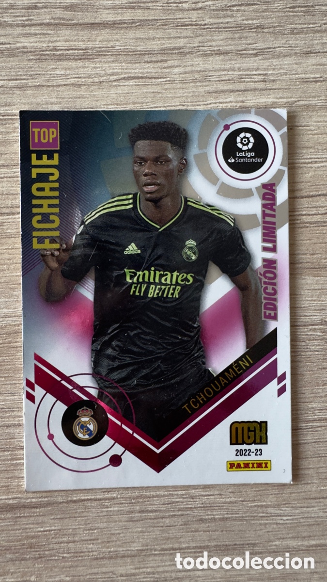 Cromos de f&uacute;tbol: Lote L012: Cromo de futbol Megacracks 22/23 Real Madrid