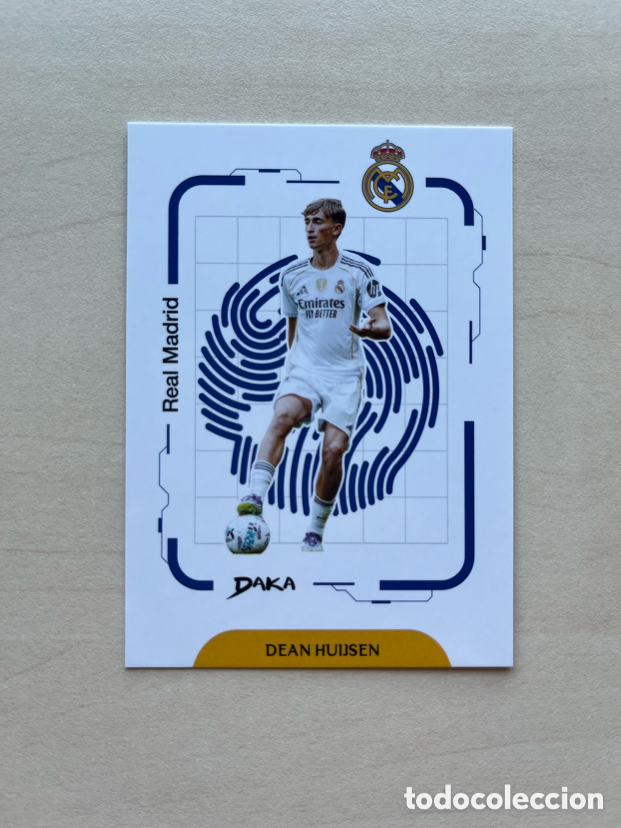 Cartes &agrave; collectionner de Football: Huijsen Locked #EK-4 Daka Real Madrid 2025-26