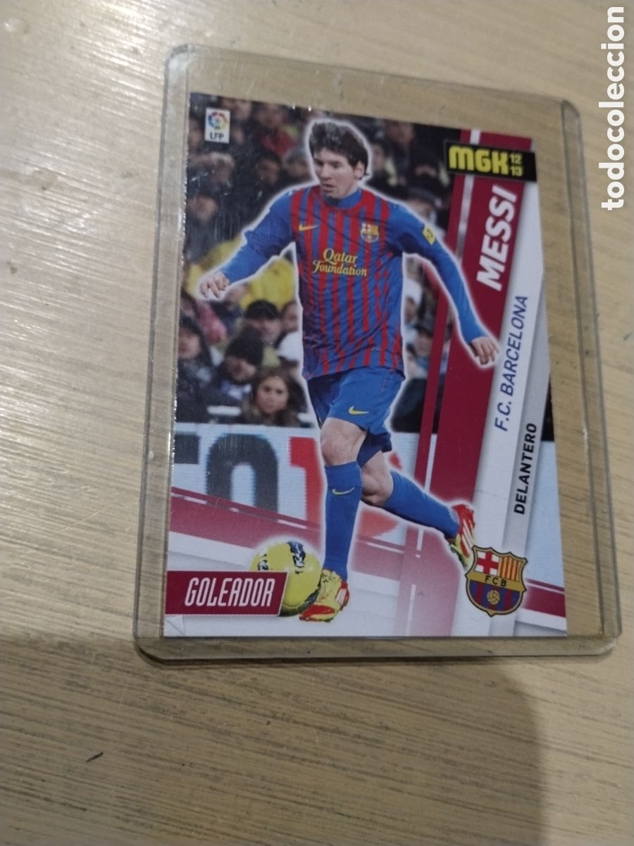 Cromos de f&uacute;tbol: Megacracks 2012 13 ( 12-13 ) N&ordm; 52 Leonel Messi - FC Barcelona Goleador
