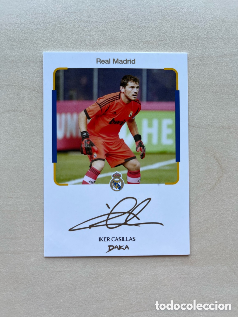Cromos de f&uacute;tbol: Iker Casillas Instant Cheki #IC-9 Daka Real Madrid 2025-26