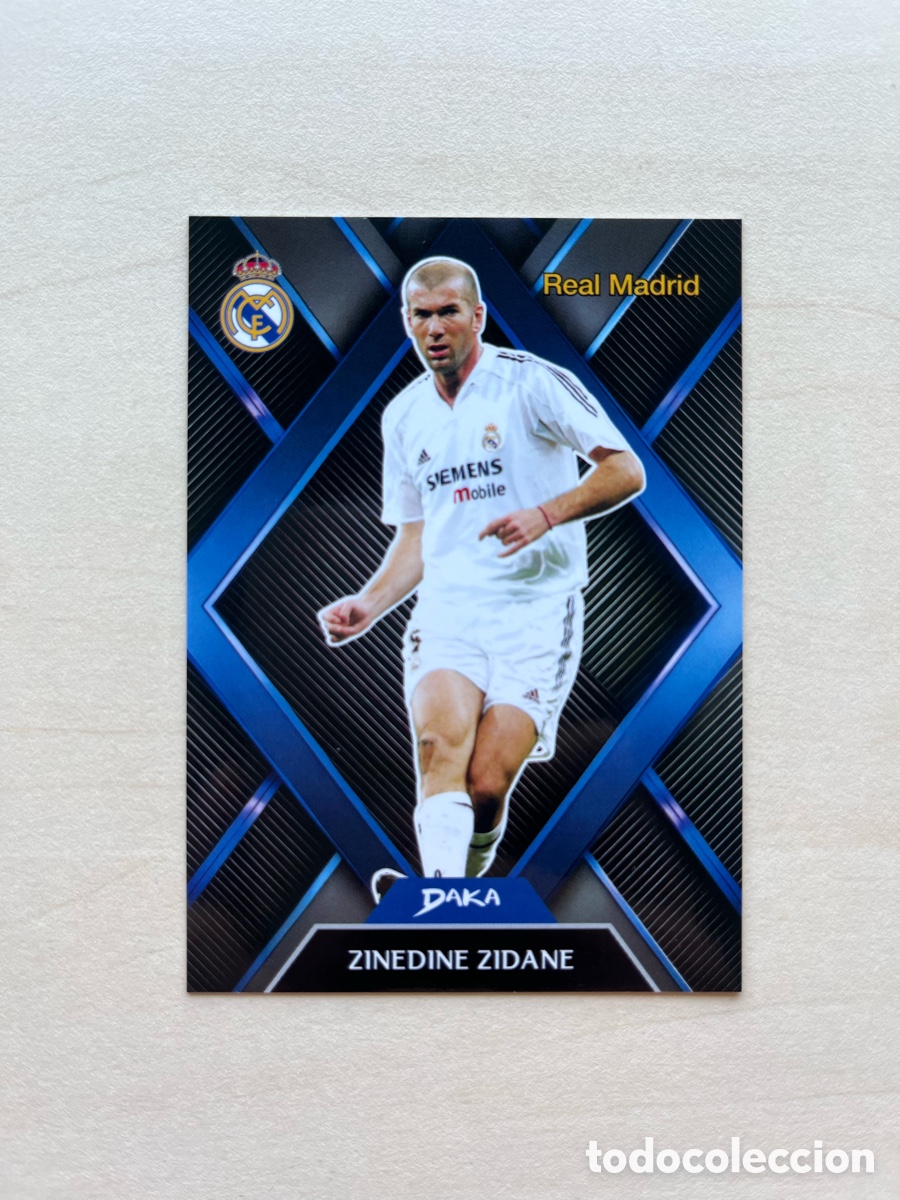 Football Stickers: Zinedine Zidane #SR-31 Daka Real Madrid 2025-26