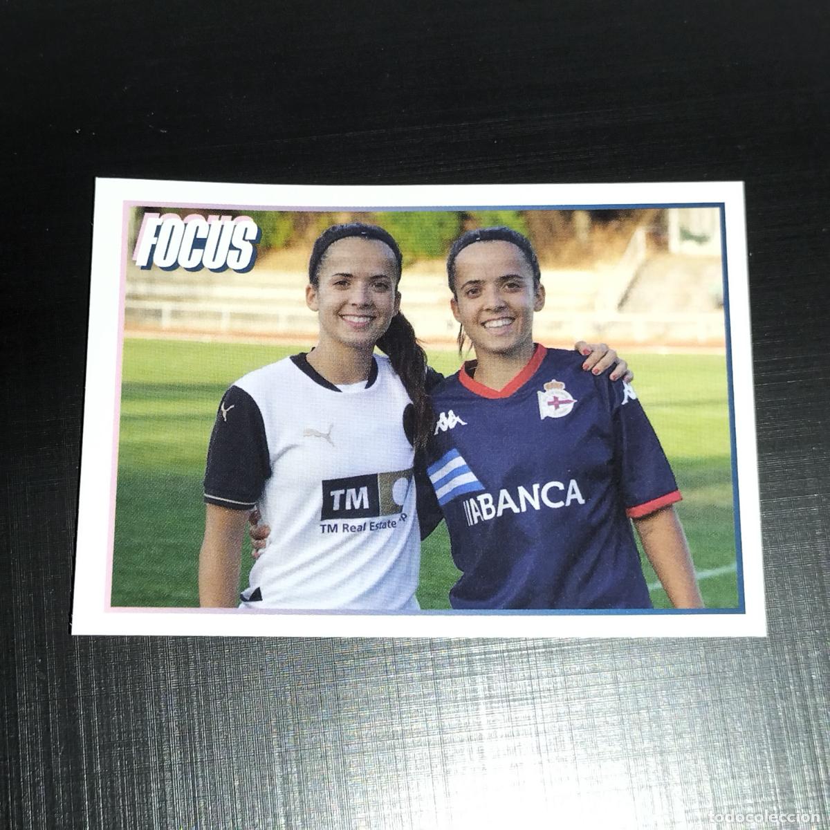Cromos de f&uacute;tbol: 326 FOCUS VALENCIA DEPORTIVO CORU&Ntilde;A CROMOS LIGA F MOEVE FEMENINA PANINI 2025 2026 25 26