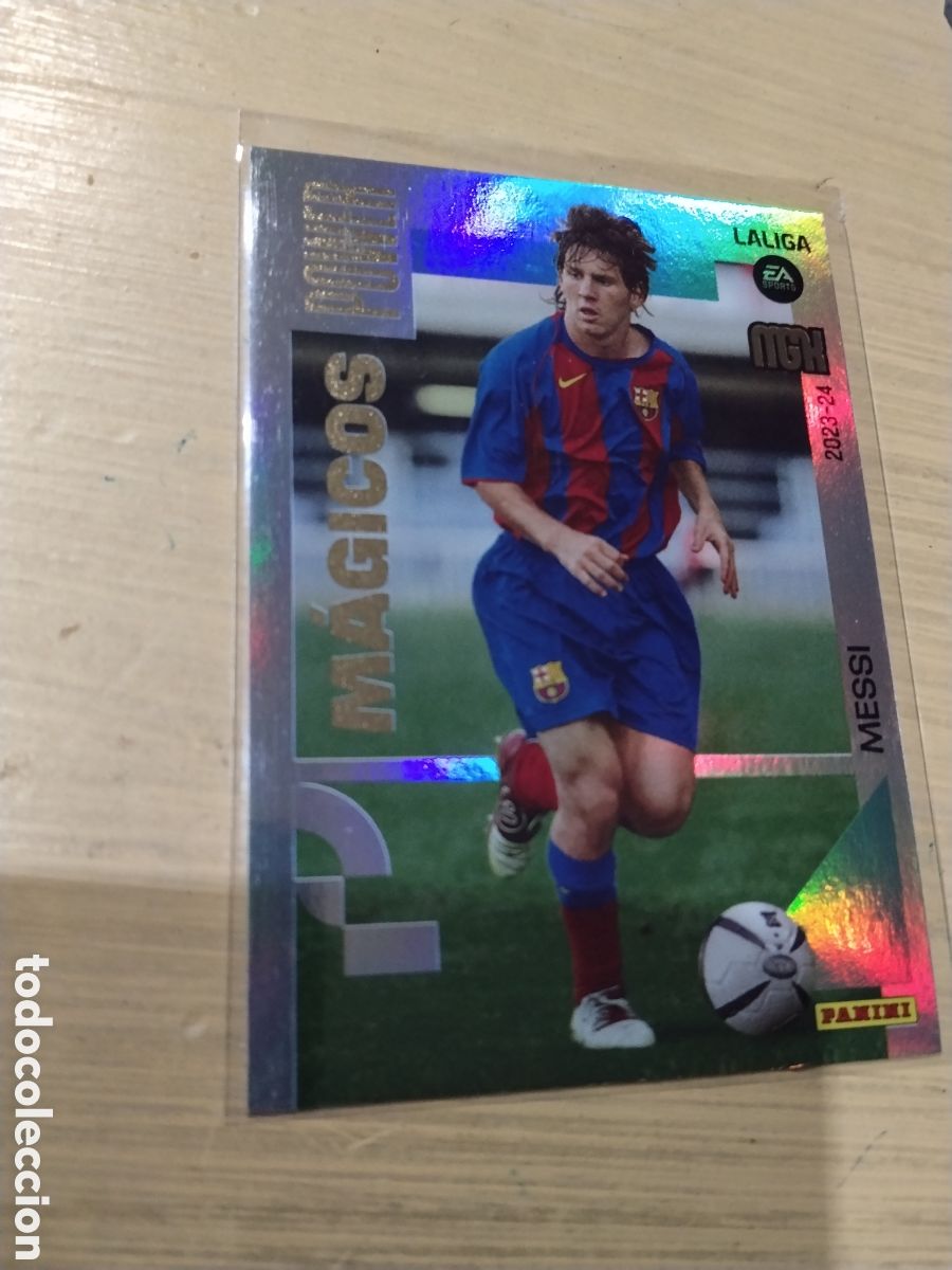 Cromos de f&uacute;tbol: Megacracks 2023 24 Paralelo 439 Leonel Messi 2004-05