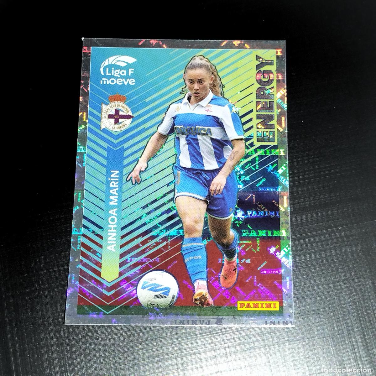 Cromos de f&uacute;tbol: 327 AINHOA MARIN ENERGY DEPORTIVO CORU&Ntilde;A CROMOS LIGA F MOEVE FEMENINA PANINI 2025 2026 25 26