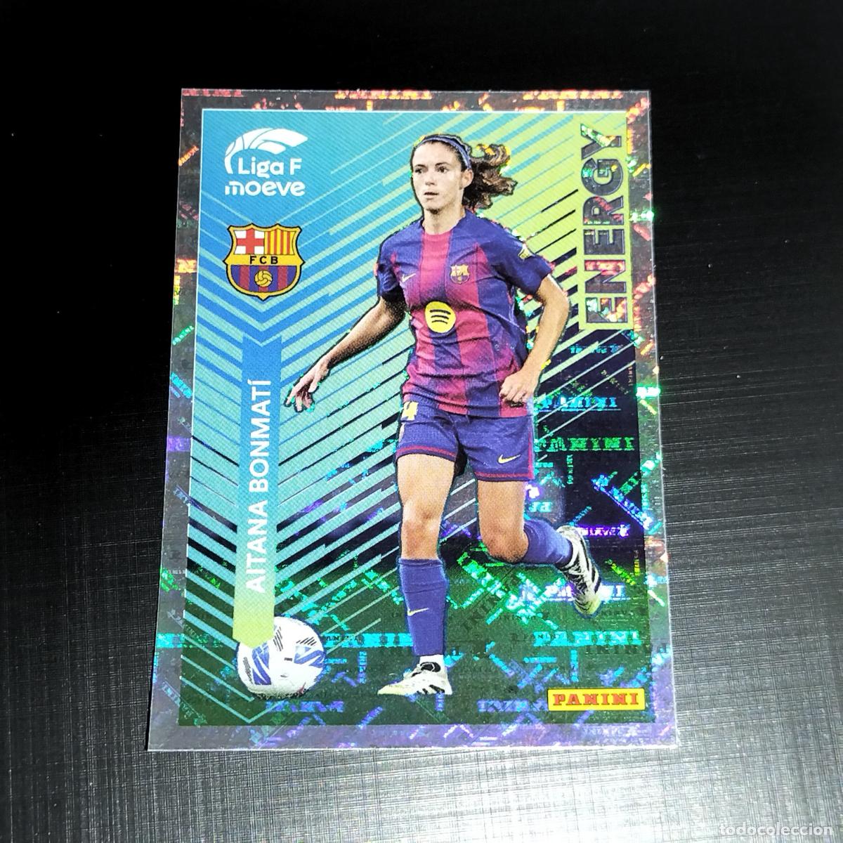 Cromos de f&uacute;tbol: 328 AITANA BONMATI ENERGY FC BARCELONA CROMOS LIGA F MOEVE FEMENINA PANINI 2025 2026 25 26