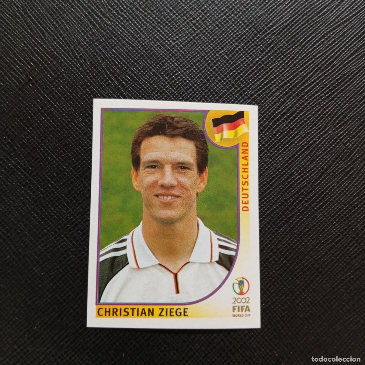 Cromos de f&uacute;tbol: 320 CHRISTIAN ZIEGE ALEMANIA PANINI 2002 MUNDIAL KOREA FUTBOL 02 CROMO - SIN PEGAR - A59 PG109