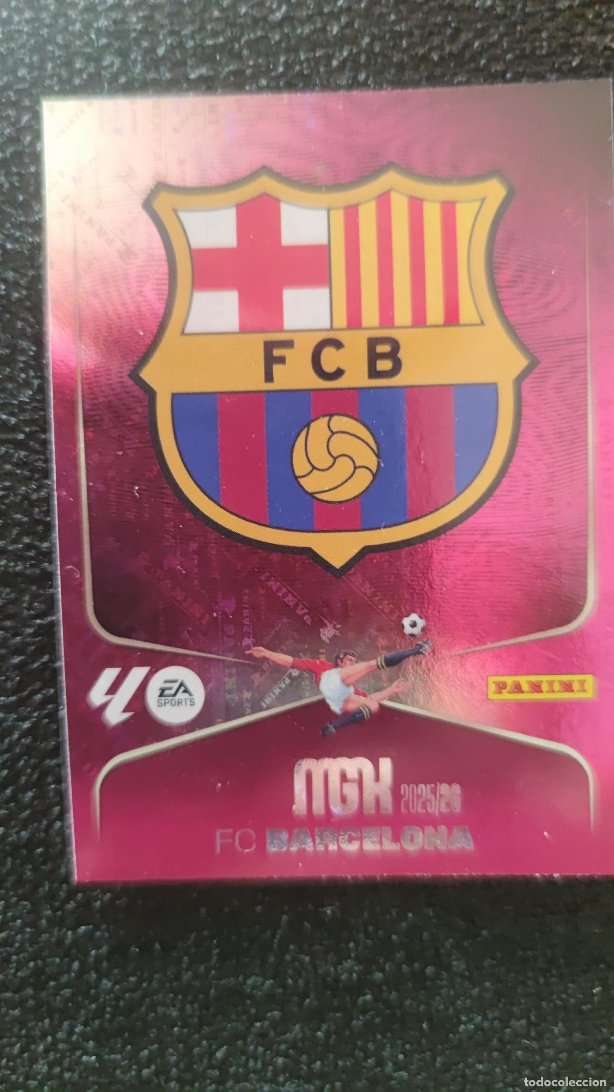 Cromos de f&uacute;tbol: Escudo de fc Barcelona colecci&oacute;n megacracks 2026