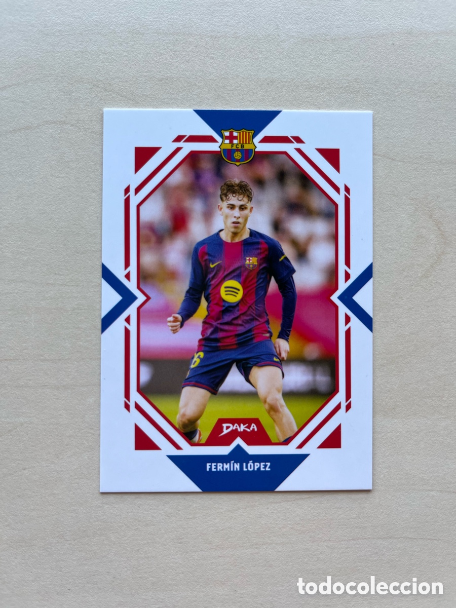 Figurine di Calcio: Ferm&iacute;n L&oacute;pez #8-A Daka FC Barcelona 2025-26