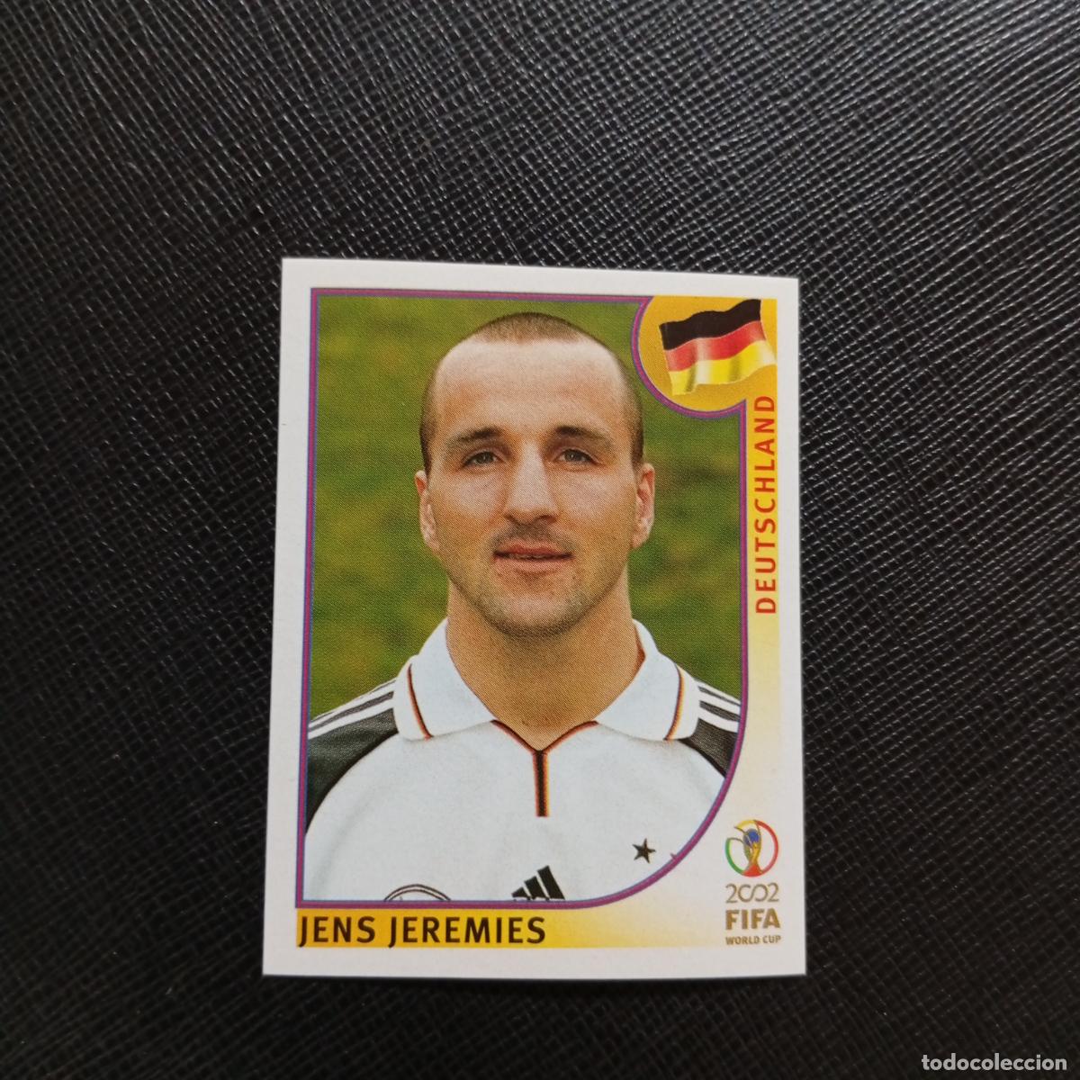 Cromos de f&uacute;tbol: 323 JENS JEREMIES ALEMANIA PANINI 2002 MUNDIAL KOREA FUTBOL 02 CROMO - SIN PEGAR - A59 PG118